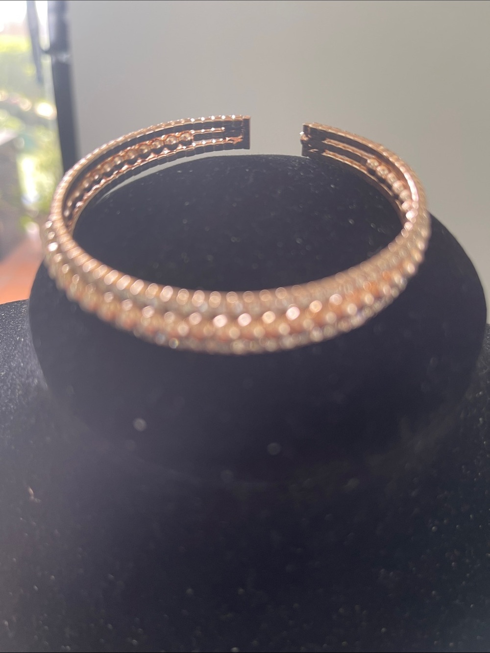 Badgley Mischka Rose gold Cuff bracelet